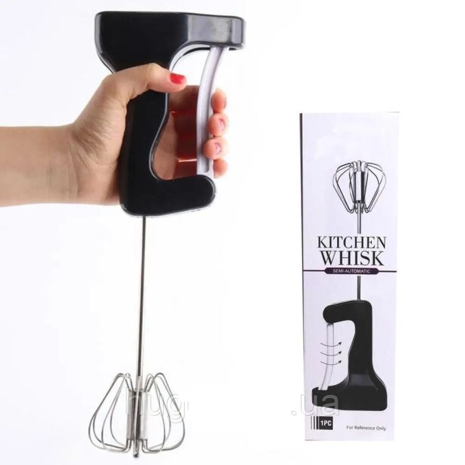 Ручной полуавтоматический кухонный венчик Kitchen whisk, Венчик для взбивания
