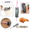 Удобная Функциональная Скалка Для Нарезки Теста Sweet Croissant Cutter, аксессуар для кондитеров с эргономичными ручками, для нарезки теста различной формы треугольниками для круассанов, кондитерский нож для мучных кондитерских изделий