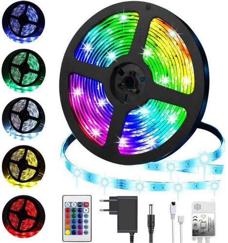 Светодиодная лента многоцветная LED 3528 RGB Комплект 5 метров