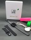 Смарт-часы Smart Watch T 55 поддержка звонков, спортивные режимы,влагозащита ip 67 Black,умные наручные часы,2 ремешка,сенсорное управление,совместимость с ОС: Android и IOS.спортивные фитнес часы