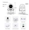 Беспроводная Универсальная Камера CAMERA IP Y13G 1mp Распознование лиц  DVR комнатная,Цифровая Поворотна IP камера видеонаблюдения Видеоняня , утонченная и компактная Wi Fi камера для дома офиса