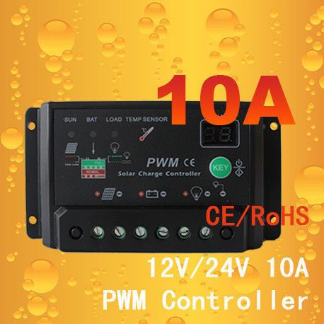 Солнечный контроллер заряда Solar controler 10A для солнечных батарей установок