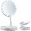 Косметическое зеркало с подсветкой My Fold Mirror Двухстороннее