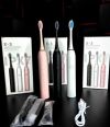 Аккумуляторная электрическая зубная щетка Sonic Toothbrush X-3, зубная щетка со сменными насадками