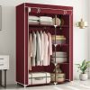 Складной тканевый шкаф-органайзер для вещей Storage Wardrobe 88105 гардероб на 2 секции, 105 х 45 х 170 см