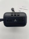Power bank LENYES PX368 30000mAh (реальная емкость), Портативная универсальная внешняя мобильная батарея, аккумуляторная переносная батарея, мощный павербанк для зарядки, 3 встроенных кабеля Micro/Type-C/Lightning