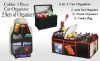 Органайзер в авто Ultimate Car Organizer, сумка - холодильник, разборной 3-секционный, автоорганайзер, Набор органайзеров в машину, складной для удобного хранения автомобильных аксессуаров, органайзер на спинку,термо-сумка 