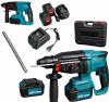 Дрель-перфоратор Makita DHR202 48V 6Ah бесщеточный 2 аккумулятора 6,5 Дж строительный в кейсе 5000 уд./мин