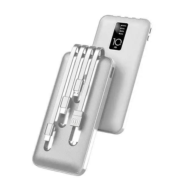 Power Bank 10000 мАч Ultra Fast 1023, Ультра быстрый Повербанк на 10000 мАч с быстрой зарядкой USB, Micro USB, Type-C, Lightning