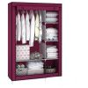 Складной тканевый шкаф-органайзер для вещей Storage Wardrobe 88105 гардероб на 2 секции, 105 х 45 х 170 см