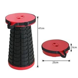 Портативный выдвижной складной стул Telescopic Stool для пикника, туризма, рыбалки