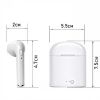 Беспроводные Bluetooth наушники I7S TWS с боксом для зарядки белые