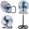 Вентилятор 3в1 напольный Alfarid Fan 3 скорости, универсальный вентилятор настольный и настенный металлический fan 18