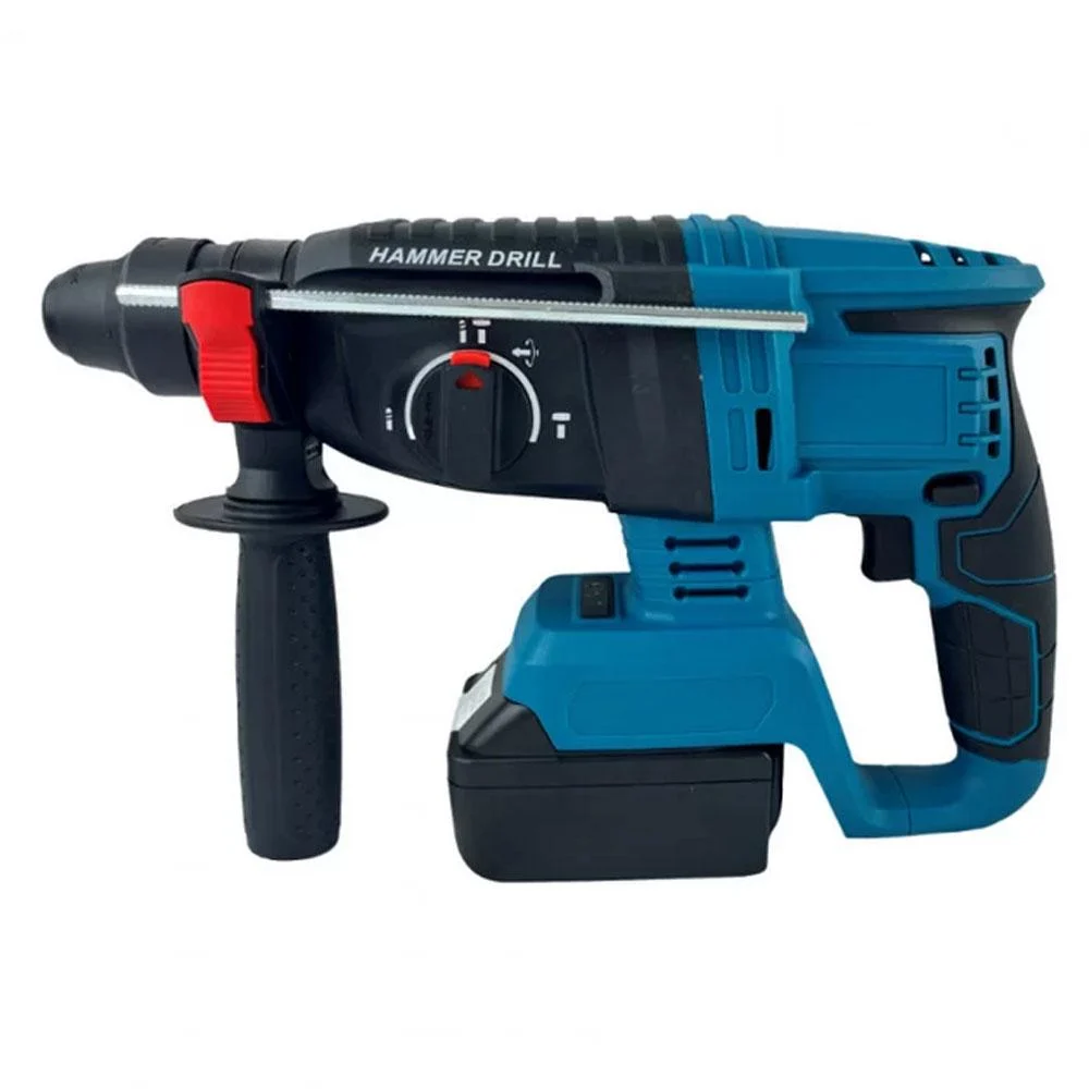 Дрель-перфоратор Makita DHR202 48V 6Ah бесщеточный 2 аккумулятора 6,5 Дж строительный в кейсе 5000 уд./мин