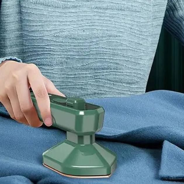 Портативный компактный паровой мини утюг Electric Iron Mini, мини-утюг дорожный с паром, универсальный ручной отпариватель, переносной вертикальный утюг с распылителем, для сухой и влажной глажки, для всех типов тканей