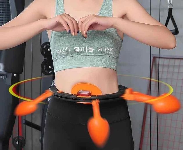 Массажный спортивный обруч Хулахуп Hula Hoop для похудения живота и боков