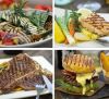 Электрический контактный гриль бутербродница прижимной Gotham Steel Electric Grill 1200 Вт с антипригарным покрытием