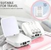 Компактный мини павербанк Powerbank Viaking N3 50000 mAh  универсальное зарядное устройство с косметическим зеркальцем для макияжа,зарядка для телефона,внешний аккумулятор с дисплеем,портативная батарея
