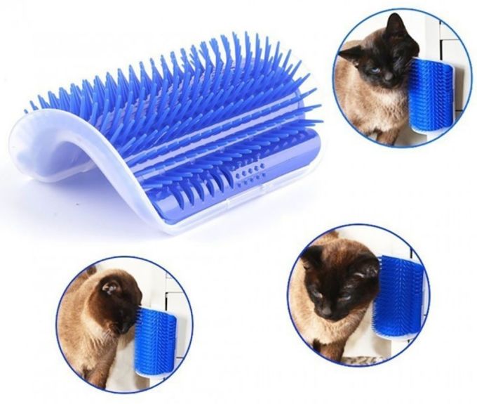 Щетка-чесалка для кошек Catit Self Groomer, Щетка для вычесывания кошек, игрушка для кошек