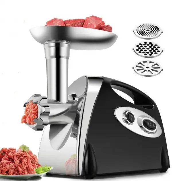 Электрическая мясорубка 3 в 1 Royal Berg 777 с насадками, Электромясорубка 2400W
