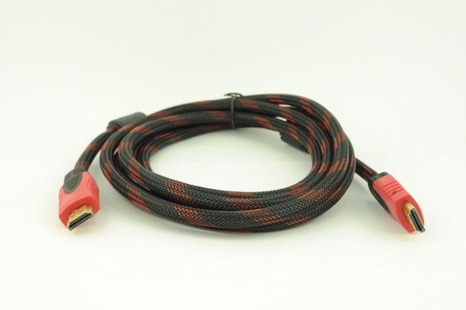 Кабель видео HDMI 2 ферит 3м (пакет)