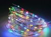 Гирлянд штора водопад мульти 3x2 м роса 200 led RGB на медной проволоке светодиодная Xmas LED M-9 3мx2м
