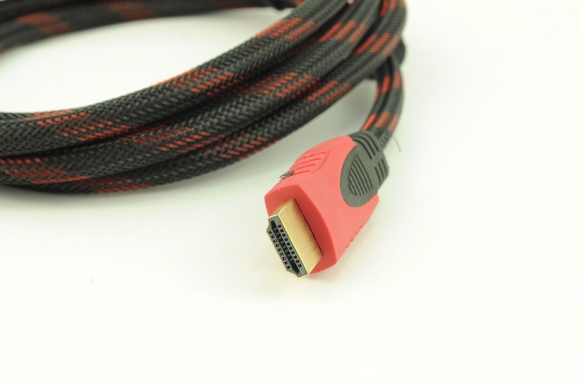 Кабель видео HDMI 2 ферит 3м (пакет)