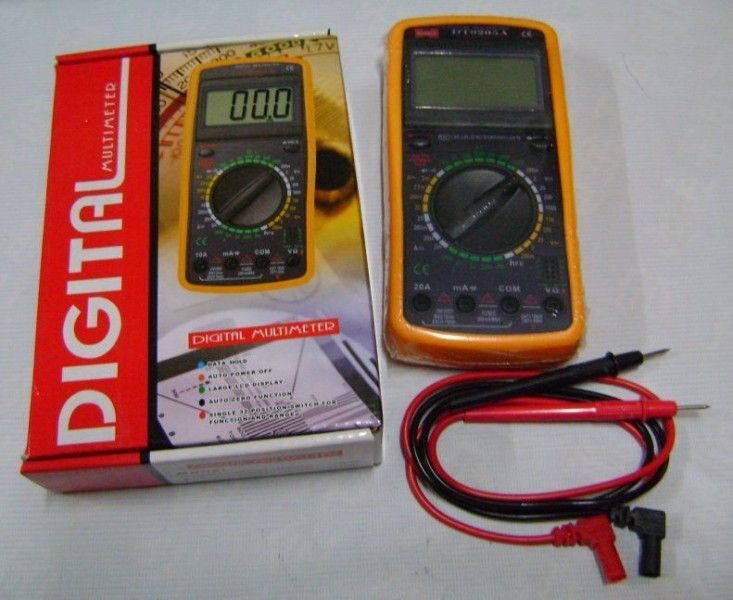 Мультиметр DT CM 9601 тестер мультиметр измеритель емкости цифровой
