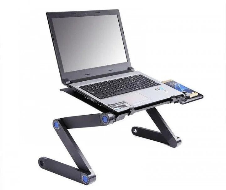 Столик трансформер для ноутбука Laptop Table T8, Подставка для ноутбука