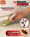 Средство защиты от тараканов и насекомых, гель шприц Roach Doctor, для быстрого и эффективного уничтожения муравьев и тараканов, с тонко насадкой в комплекте для нанесения в труднодоступные места