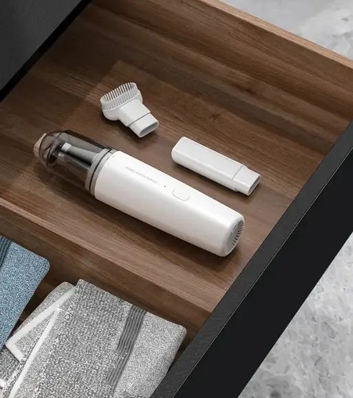 Ручной портативный компактный беспроводной пылесос VACUUM CLEANER универсальный пылесос с аккумулятором, аккумуляторный автомобильный прибор для быстрой уборки