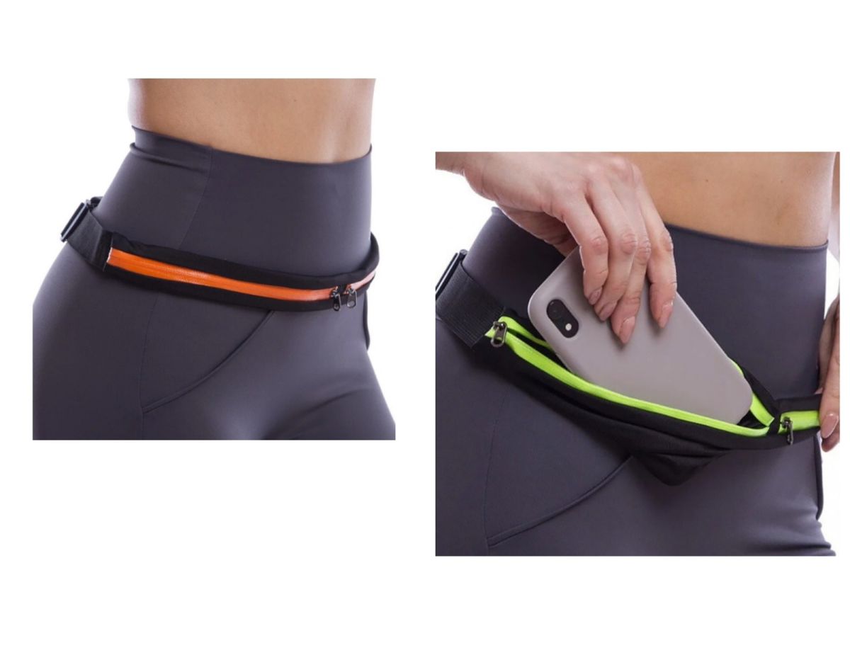 Спортивная сумка на пояс для бега Go Runners Pocket Belt, поясная вместительная сумка для пробежки, ходьбы, велоспорта, фитнеса