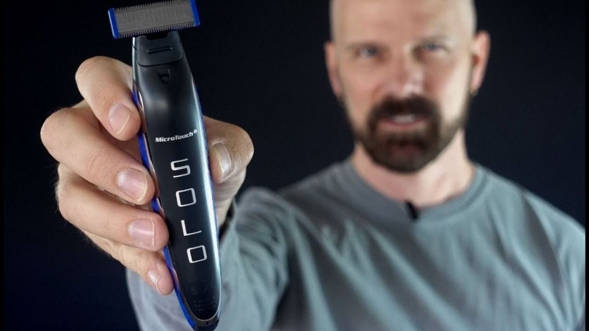 Триммер MicroTouch Solo мужской универсальный стрижка бороды усов бритва