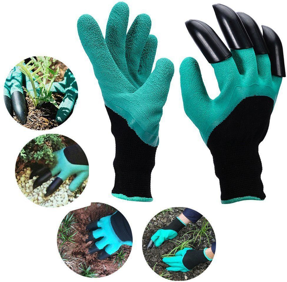 Садовые перчатки с когтями Garden Gloves, Перчатки для сада и огорода