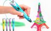 3D Ручка с дисплеем для рисования Myriwell RP-100B 2-го поколения, 3D Pen с ЖК-дисплеем