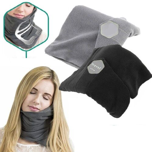 Дорожная массажная подушка шарф для путешествий Travel Pillow