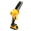 Аккумуляторная мини Пила DeWalt 8" DCM160N 24V 4AH шина 20 см, сучкорез Девольт для резки веток, обрезки деревьев и кустарников