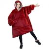 Толстовка плед с капюшоном Huggle Ultra Plush Blanket Hoodie