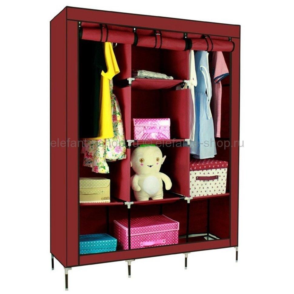 Складной шкаф органайзер для одежды HCX STORAGE WARDROBE 88130 на 3 секции
