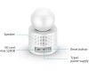 Беспроводная поворотная Камера-Видеоняня с Экраном WIFI C3, Интелектуальная с функцией автоматической слежки, с ночным видением, сигнал тривоги, внутренняя камера видеонаблюдения