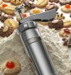 Кондитерский шприц Biscuits EL-2066 пресс дозатор для теста с 8 насадками для кремов и 13 насадками для печенья
