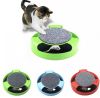 Интерактивная игрушка когтеточка для котов и кошек поймать мышку Catch The Mouse