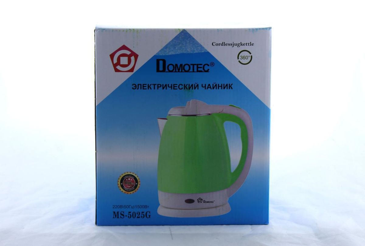 Чайник из нержавейки MS 5025 Зеленый 220V/1500W