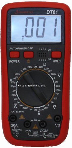 Мультиметр цифровой DT-61