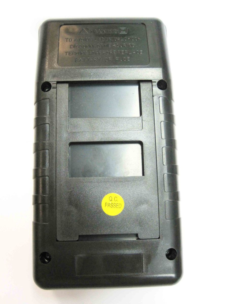 Тестер-мультиметр с ЖК-экраном DT-890C+, щуп/термопара, прозвон проводки, тест диодов, с подставкой