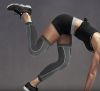 Универсальные компрессионные спортивные гетры для мужчин и женщин KNEE SUPPORT, фиксатор коленного сустава, бандаж на голень и коленку