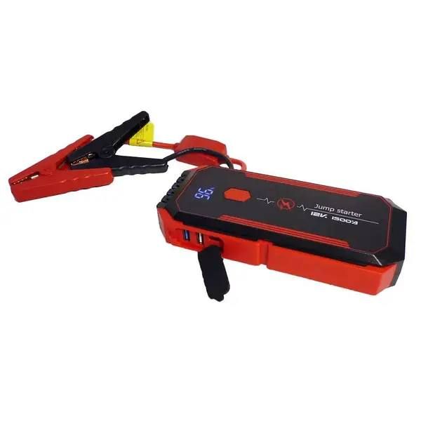 Пусковое автомобильное устройство для аккумулятора JUMP STARTER Power Bank 45000mah, Пускозарядное многофункциональное с аккумулятором и дисплеем, подзарядить аккумулятор авто,ноутбуки, смартфоны, фотоаппараты, видеокамеры, планшеты