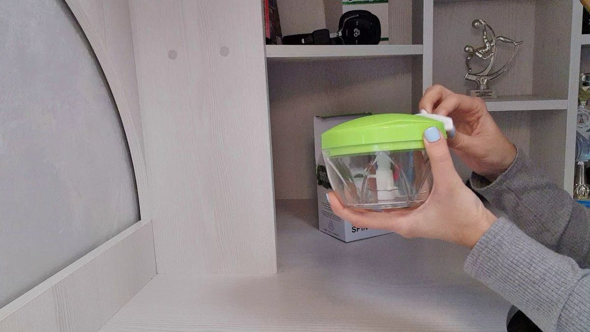 Механический многофункциональный мини-блендер Easy Spin Cutter кухонный ручной измельчитель