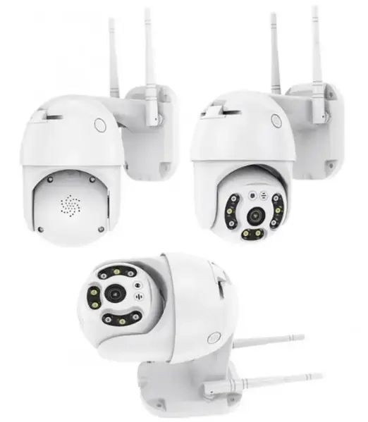Уличная поворотная IP-камера видеонаблюдения Camera Cad N3 360/90 IP66, камера наружного наблюдения для дома Функция записи звук День/ночь