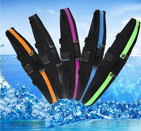 Спортивная сумка на пояс для бега Go Runners Pocket Belt, поясная вместительная сумка для пробежки, ходьбы, велоспорта, фитнеса